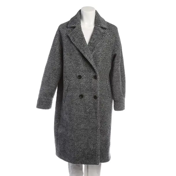Winter Coat in Gray, Polyamide, Maje