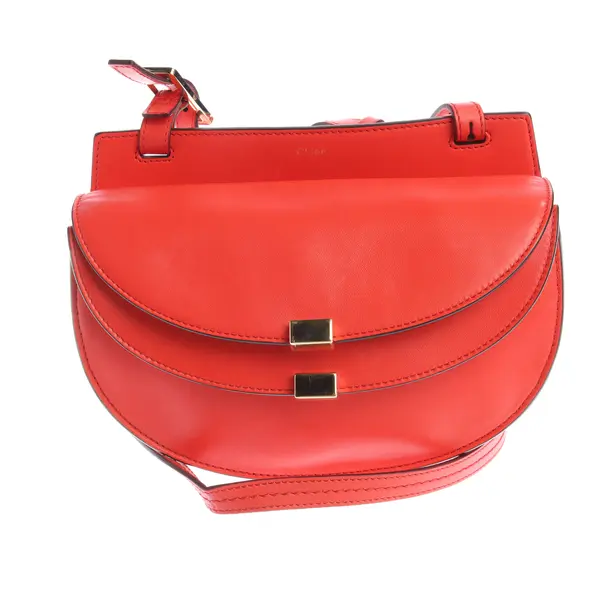 Schultertasche in Rot, Leder, Chloé
