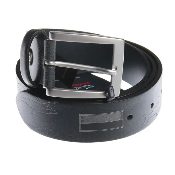 Belt in Black, Leather, Paul & Shark