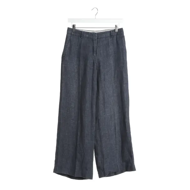 Hose in Blau, Baumwolle, Max Mara