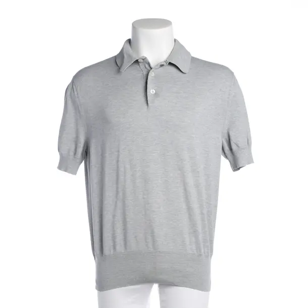 Poloshirt, in Grau, Baumwolle, Tom Ford