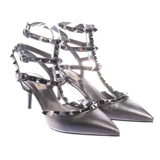 Slingbacks in Gray, , Valentino