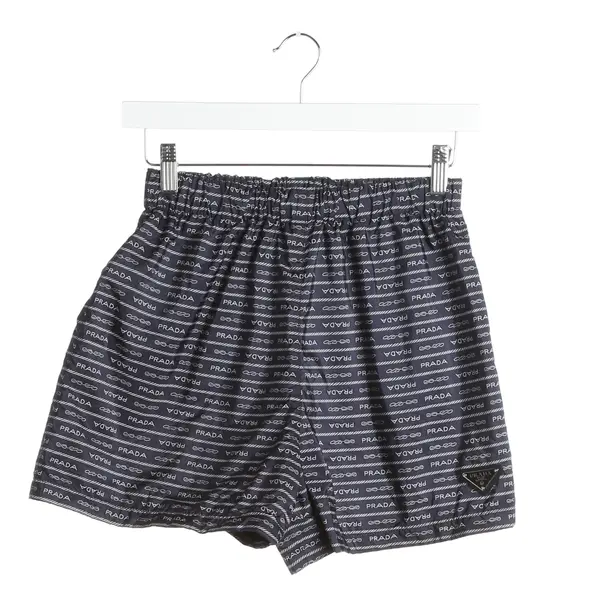 Shorts in Blau, Polyamid, Prada