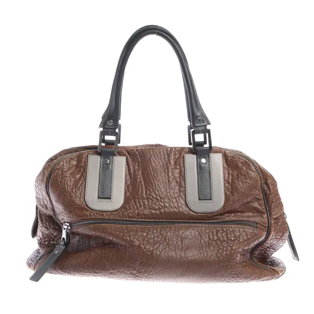 Schultertasche in Braun, Leder, Longchamp