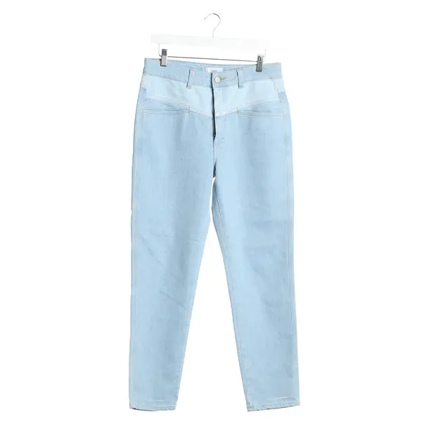 Jeans Straight Fit in Blau, Baumwolle, Closed