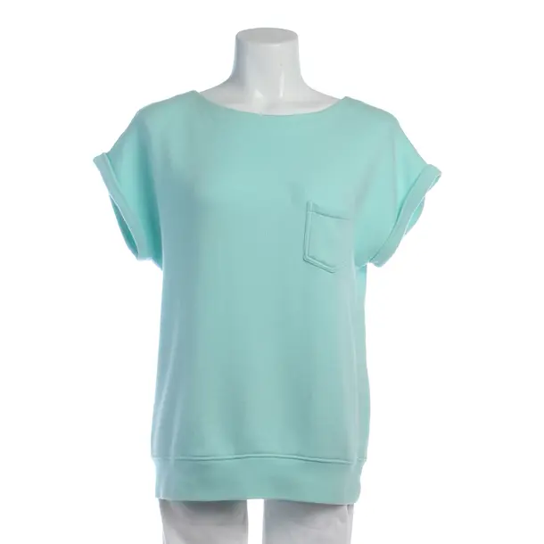 Sweatshirt in Blue, Cotton, Closed