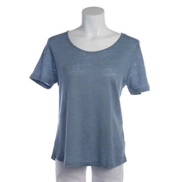Shirt in Blue, Linen, American Vintage