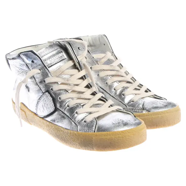 High-Top Sneakers in Multicolored, , Philippe Model