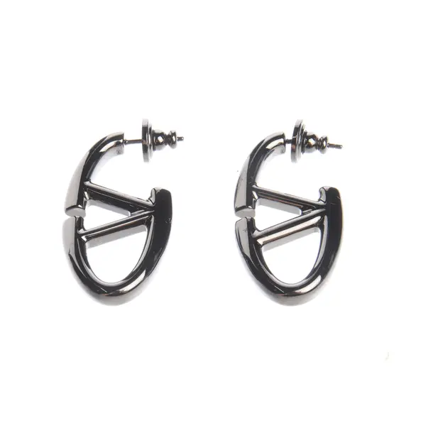 Earrings in Metallic, Metal (metallic, metallized), Valentino