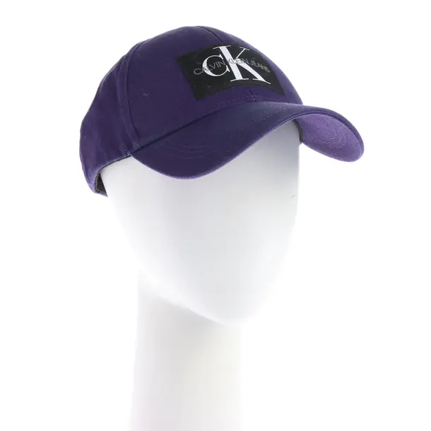 Cap in Purple, Cotton, Calvin Klein