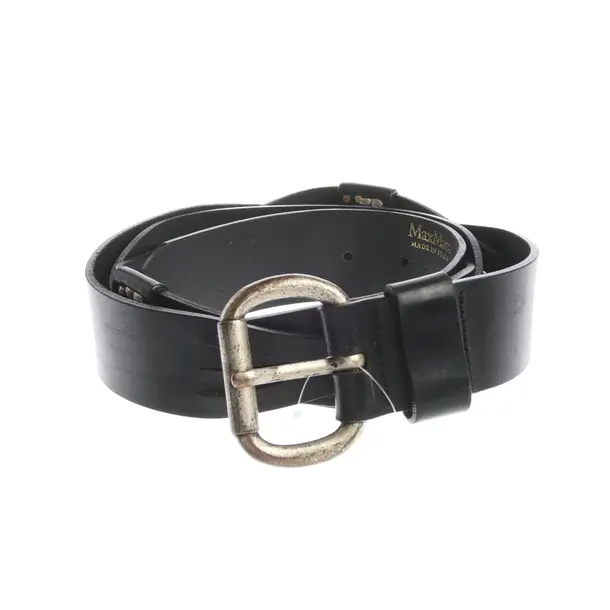 Gürtel in Schwarz, Leder, Max Mara