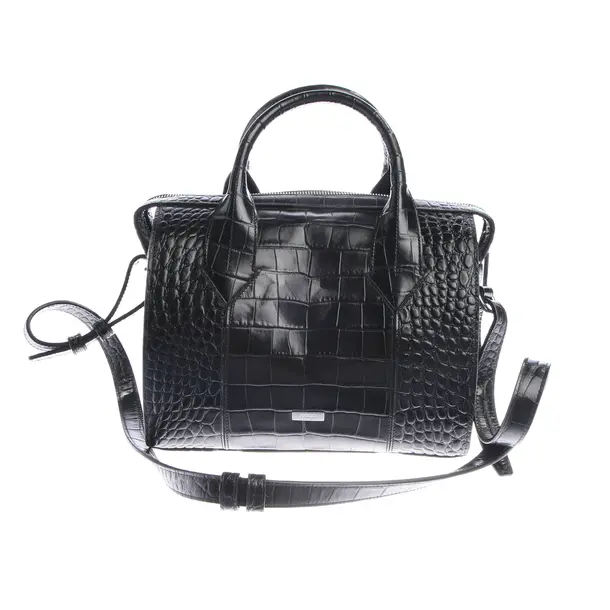 Handtasche in Schwarz, Leder, Hugo Boss Black Label