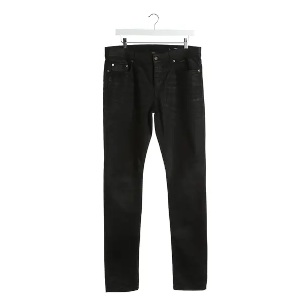 Straight Fit Jeans in Black, Cotton, Saint Laurent