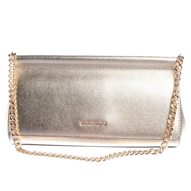 Schultertasche in Metallic, Leder, Michael Kors