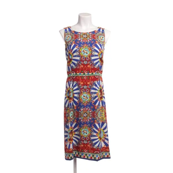 Kleid in Mehrfarbig, Seide, Dolce & Gabbana