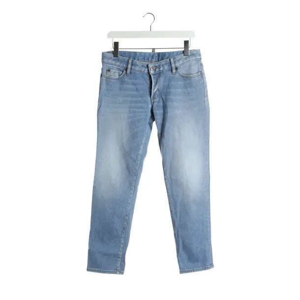 Boyfriend Jeans, in Hellblau, Baumwolle, Dsquared