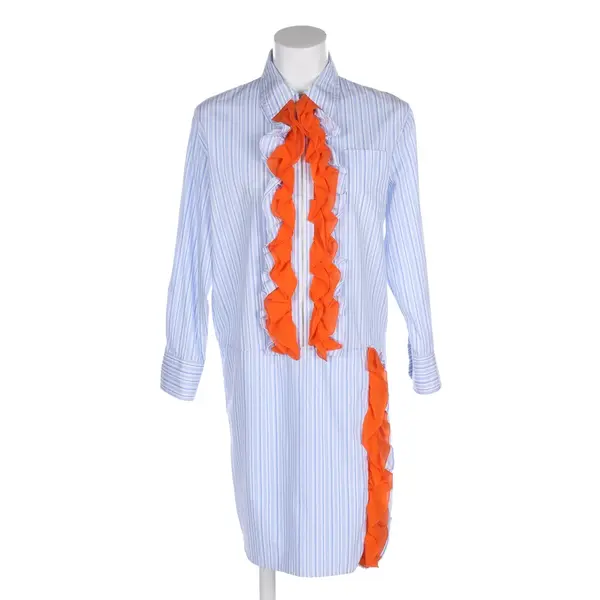 Kleid, in Hellblau, Baumwolle, Prada