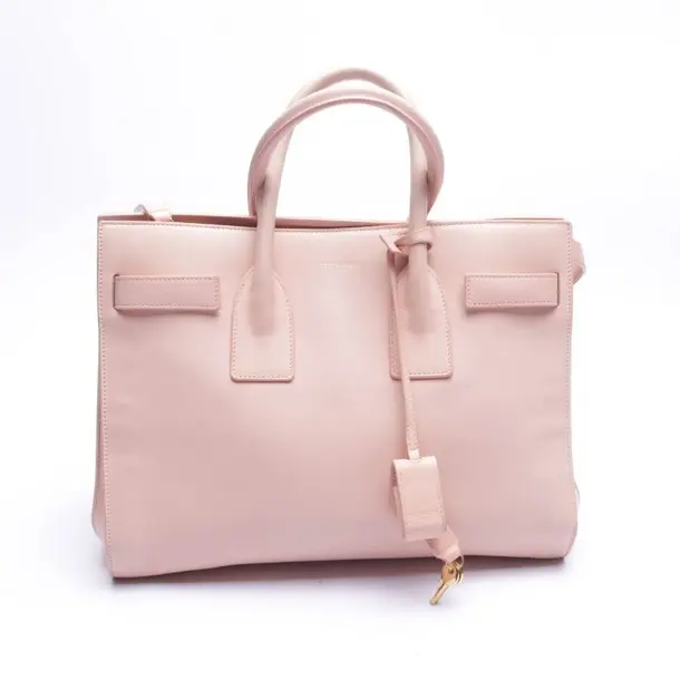 Handtasche, in Hellrosa, Leder, Saint Laurent