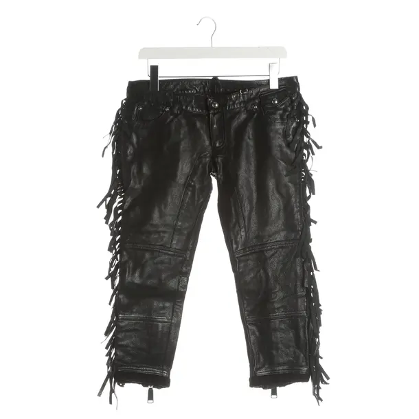Hose, in Schwarz, Leder, Dsquared