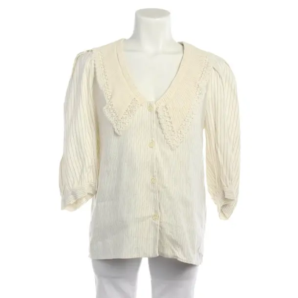 Camicetta, in Beige, Cotone, Sandro