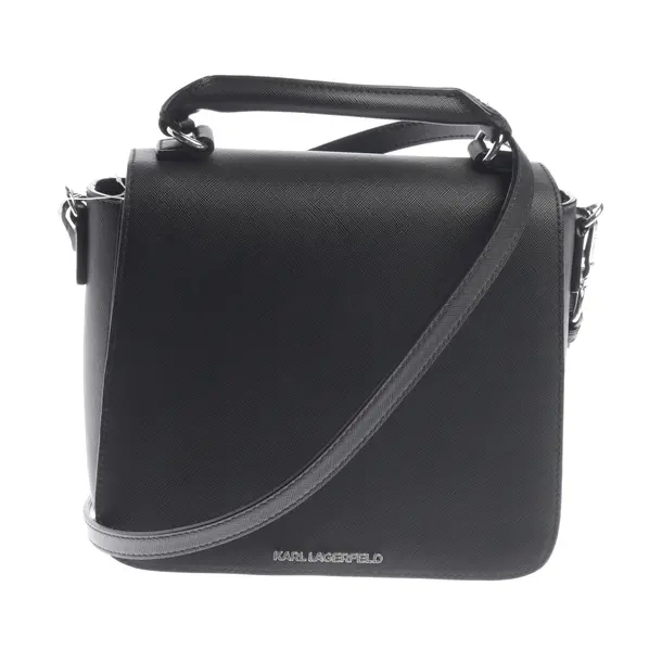 Crossbody Bag in Black, Polyurethane, Karl Lagerfeld