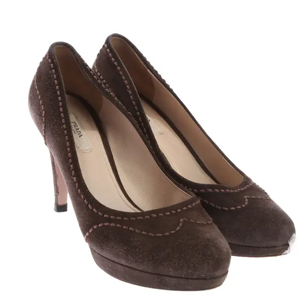 High Heels in Brown, , Prada