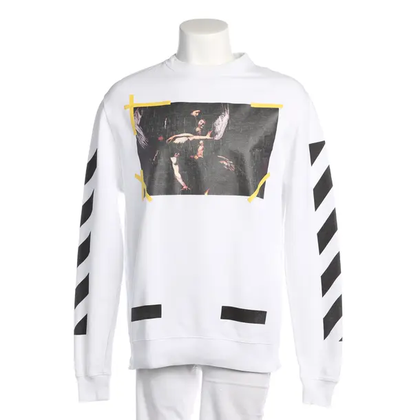 Sweatshirt in Multicolored, Cotton, Off-White