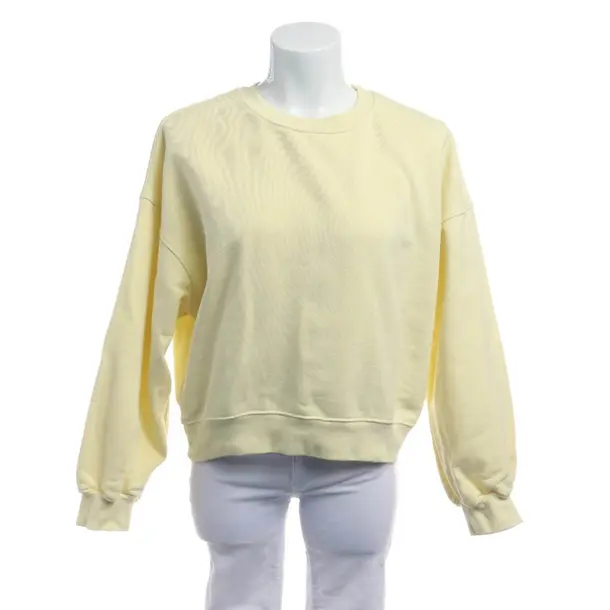 Felpa, in Giallo, Cotone, Agolde