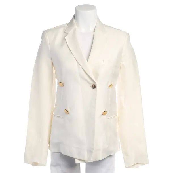 Blazer in Weiß, Cupro, Céline