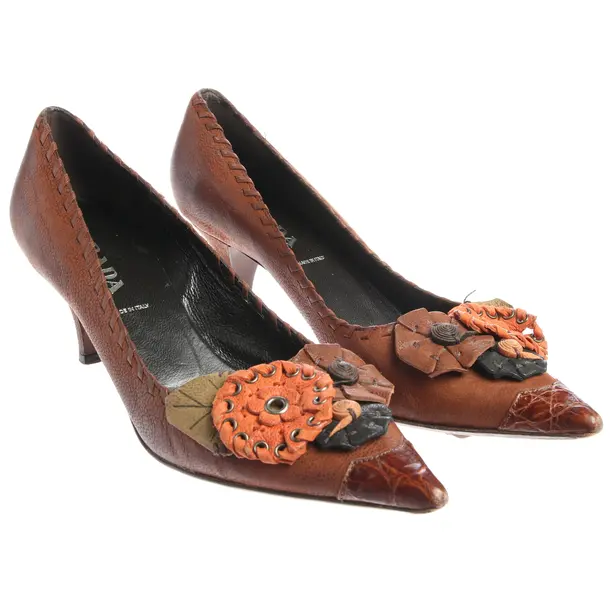 Pumps in Braun, , Prada