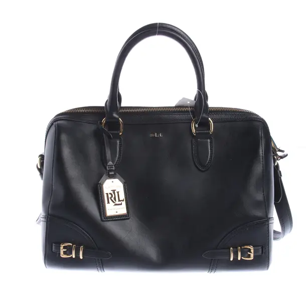 Handtasche in Schwarz, Leder, Lauren Ralph Lauren