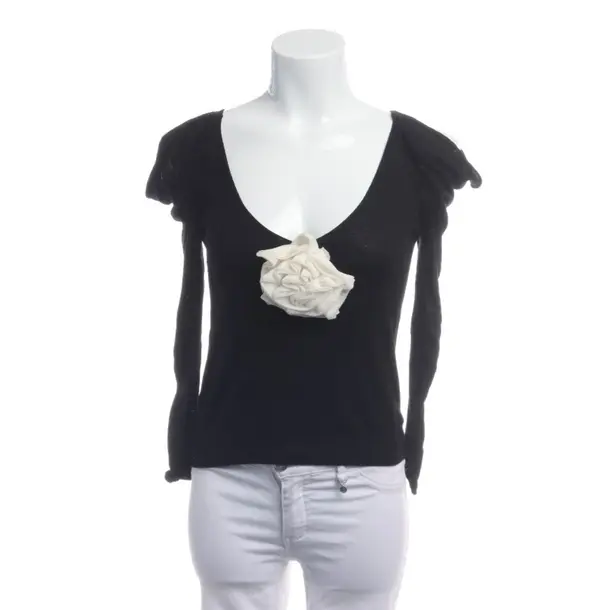 Maglione, in Nero, Viscosa, Valentino