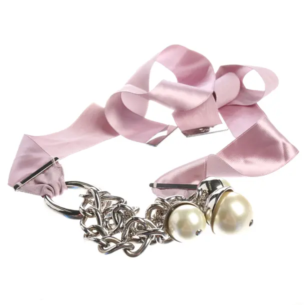 Belt in Pink, Viscose, Dior