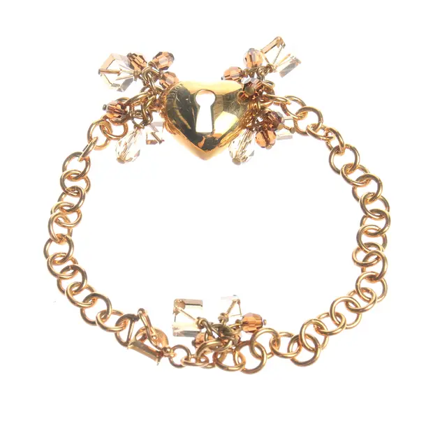 Armband in Metallic, Metall (metallisch, metallisiert), Dior