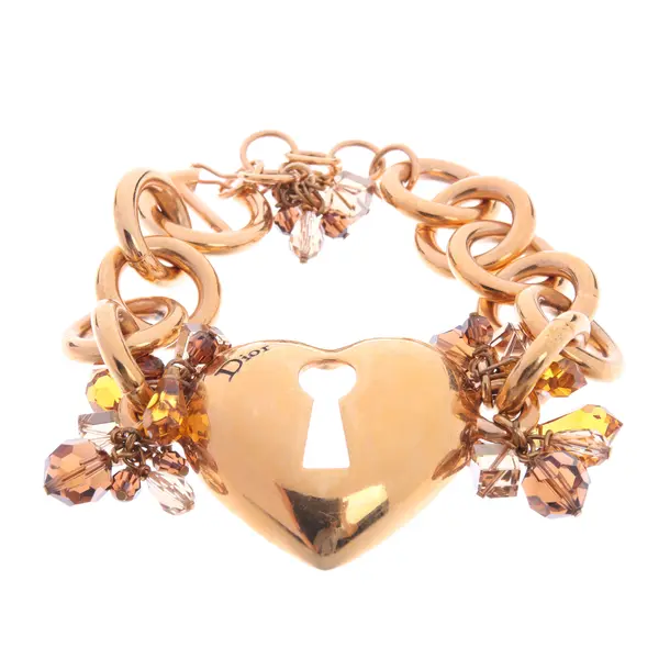 Bracelet in Metallic, Metal (metallic, metallized), Dior