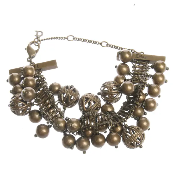 Bracelet in Metallic, Metal (metallic, metallized), Dior