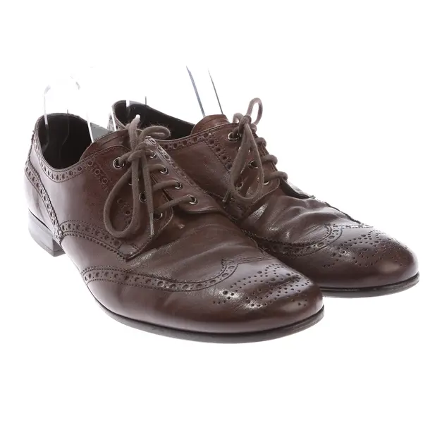 Slip On Shoes in Brown, , Prada