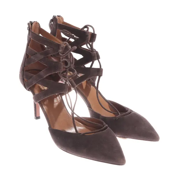 Pumps, in Dunkelbraun, Aquazzura