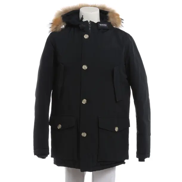 Winterjacke in Blau, Baumwolle, Woolrich