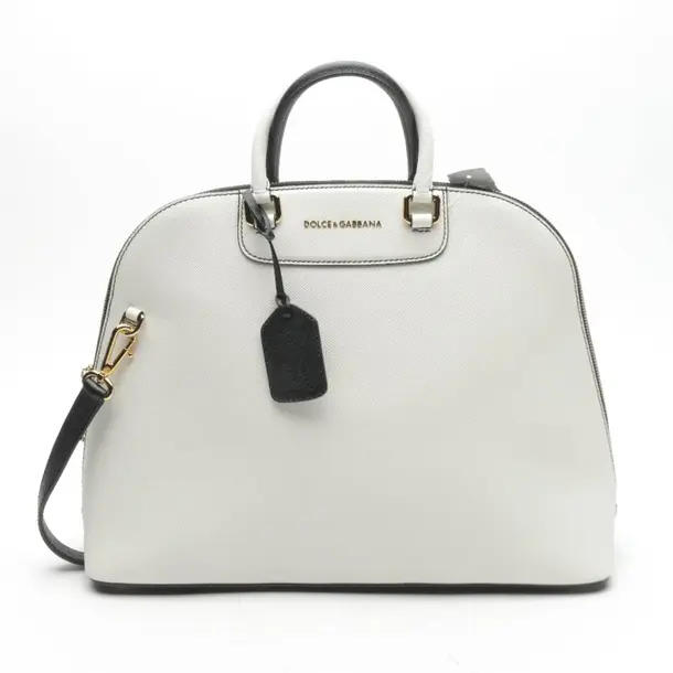 Handbag in White, Leather, Dolce & Gabbana