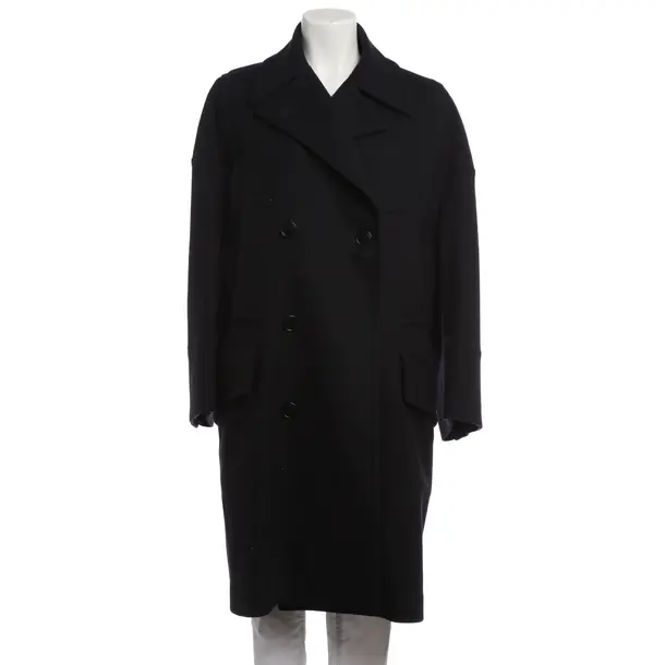 Übergangsmantel, in Schwarz, Wolle, Seafarer