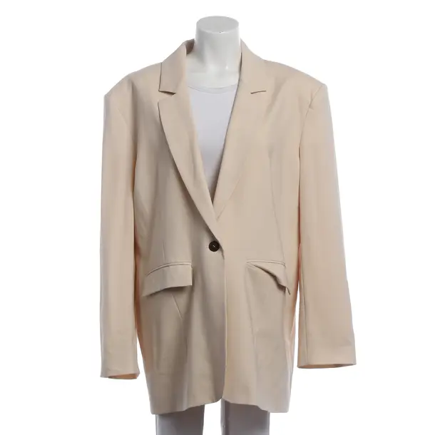 Blazer, in Nude, Wolle, by Aylin König