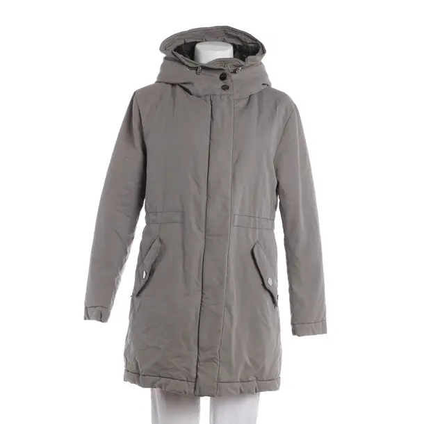 Winter Coat, in Gray, Cotton, IQ Berlin