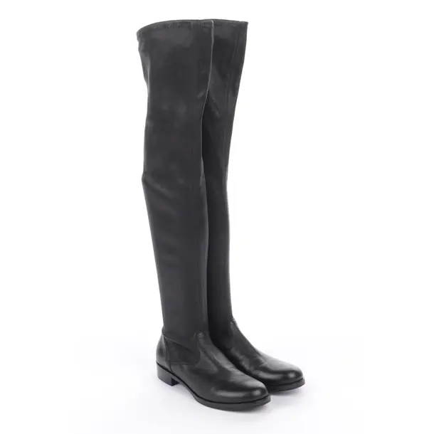 Overkneestiefel, in Schwarz, Gianvito Rossi