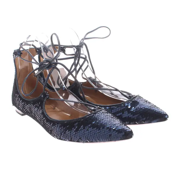 Halbschuhe in Blau, , Aquazzura