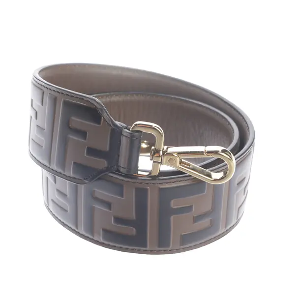 Cinture a cinture a tracolla, in Nero, Pelle, Fendi