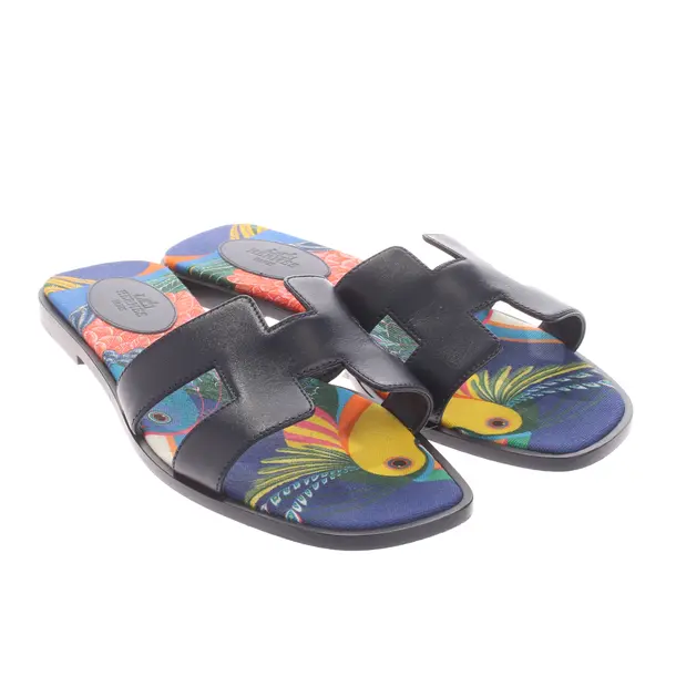 Sandalen in Blau, , Hermès