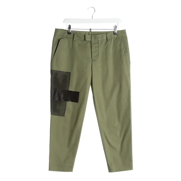 Hose, in Olivgrün, Baumwolle, Dsquared