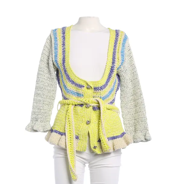 Strickjacke, in Mehrfarbig, Baumwolle, Ganni