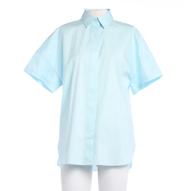 Camicetta, in Azzurro, Cotone, Van Laack